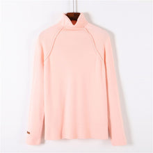 Load image into Gallery viewer, High Quality Turtleneck Sweater Women Pullover Autumn Winter Solid Knitted Sweater Casual Female White Oversized Sweater