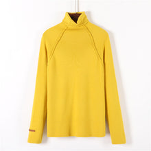 Load image into Gallery viewer, High Quality Turtleneck Sweater Women Pullover Autumn Winter Solid Knitted Sweater Casual Female White Oversized Sweater