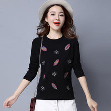Load image into Gallery viewer, Free Shipping New Fashion 2019 Autumn Winter for womens Cashmere sweaters Thick loose Warm Knitted Sweet Pullovers sweaters